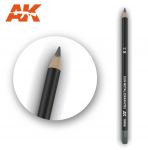 AK-10018 - Watercolor Pencil Gun Metal (Graphite) - Kredka do weatheringu